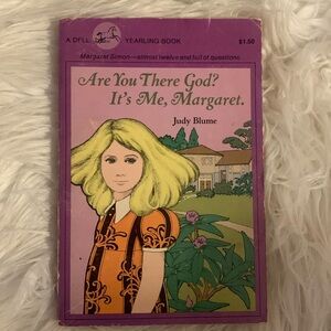 Are you there GOD     1970 Judy Blume           paperback book